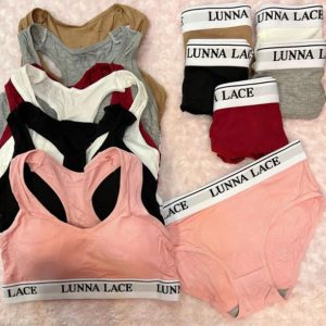 ست نیم تنه و شورت lunna lace