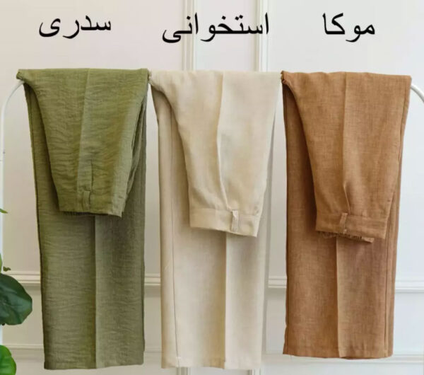 شلوار شانتون زنانه کد 446003 - Image 7